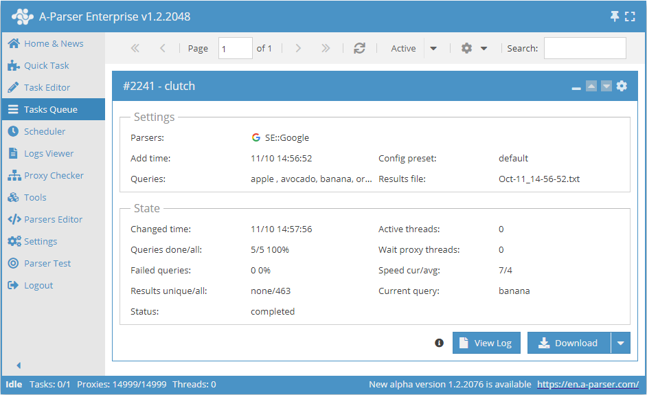 Aufgabenwarteschlange