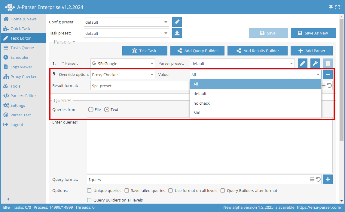 Anular Proxy Checker