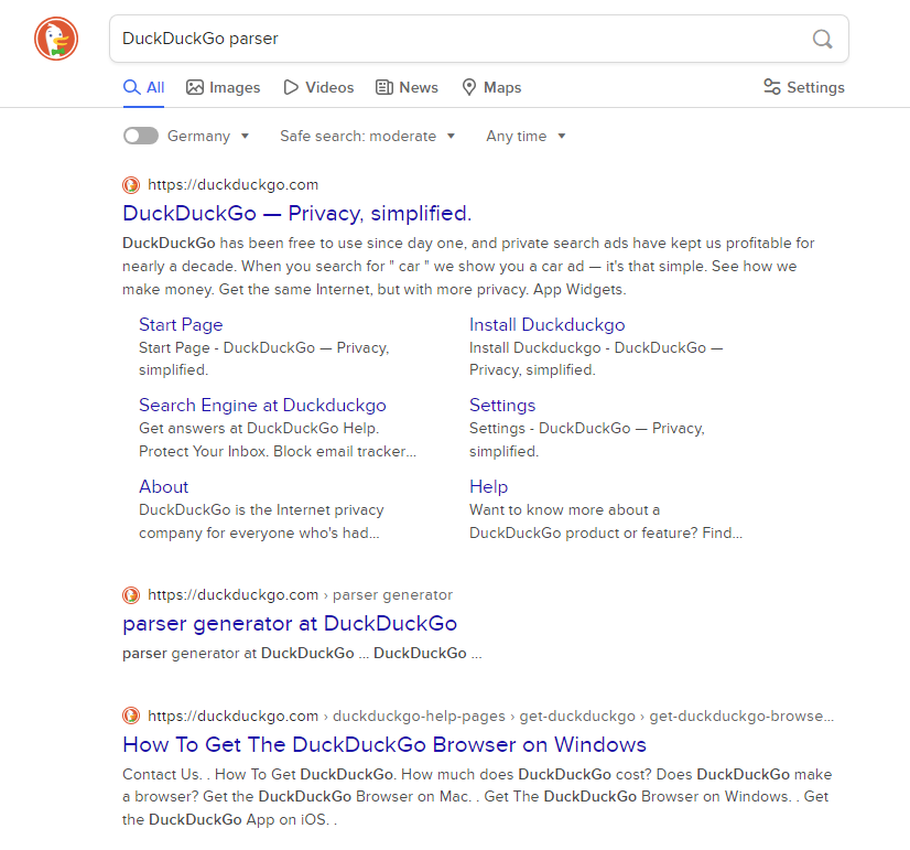 DuckDuckGo