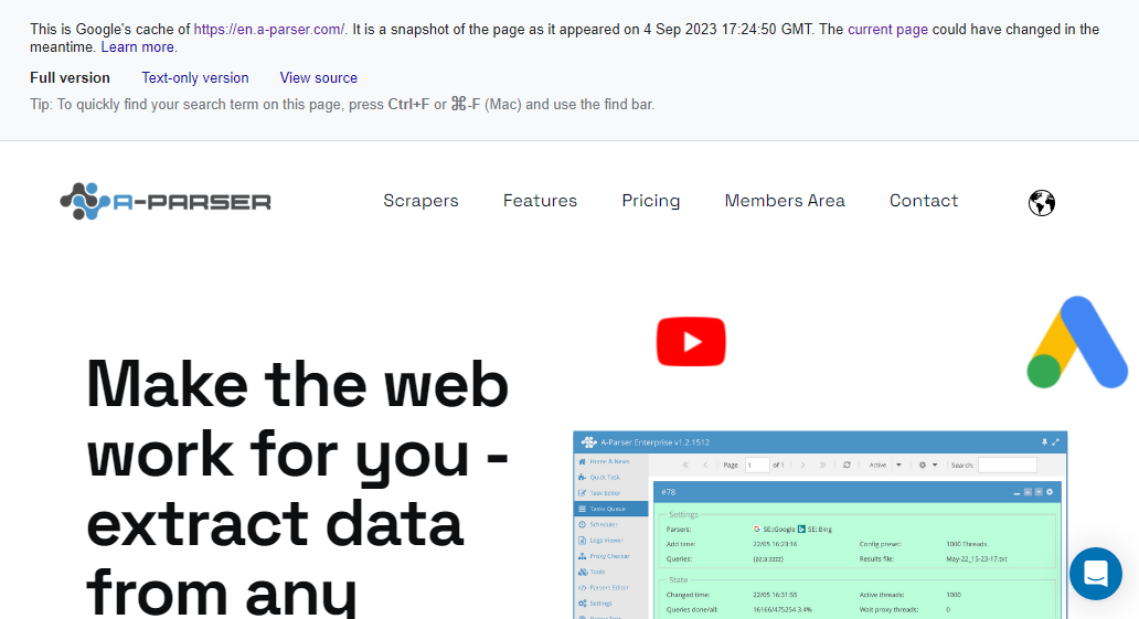 Google Cache