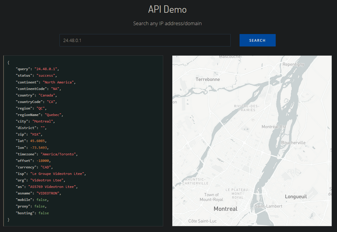 IP::Geo