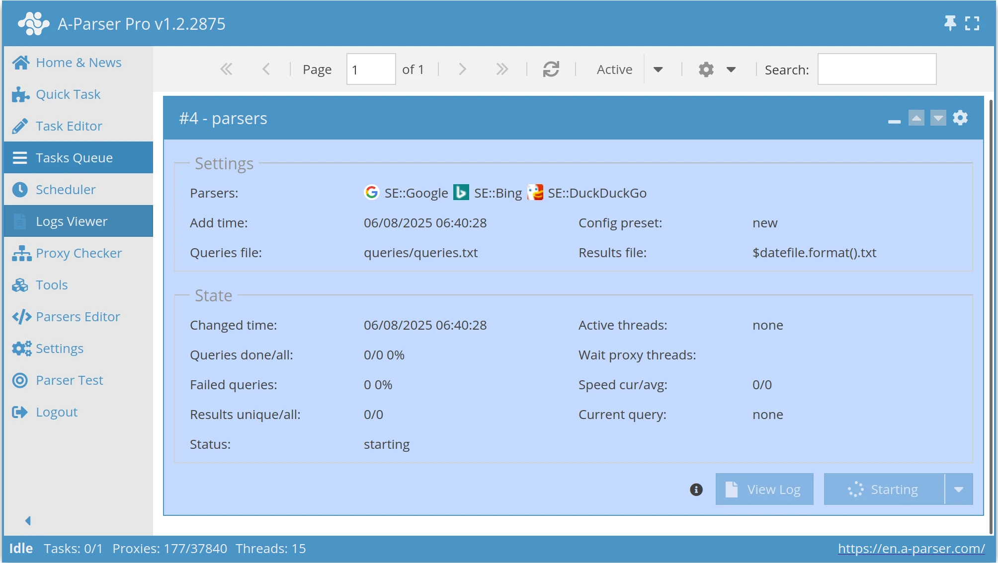 Desarrollo de extractores personalizados