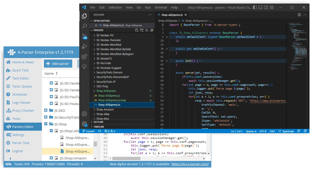 Capture d'écran pour les développeurs