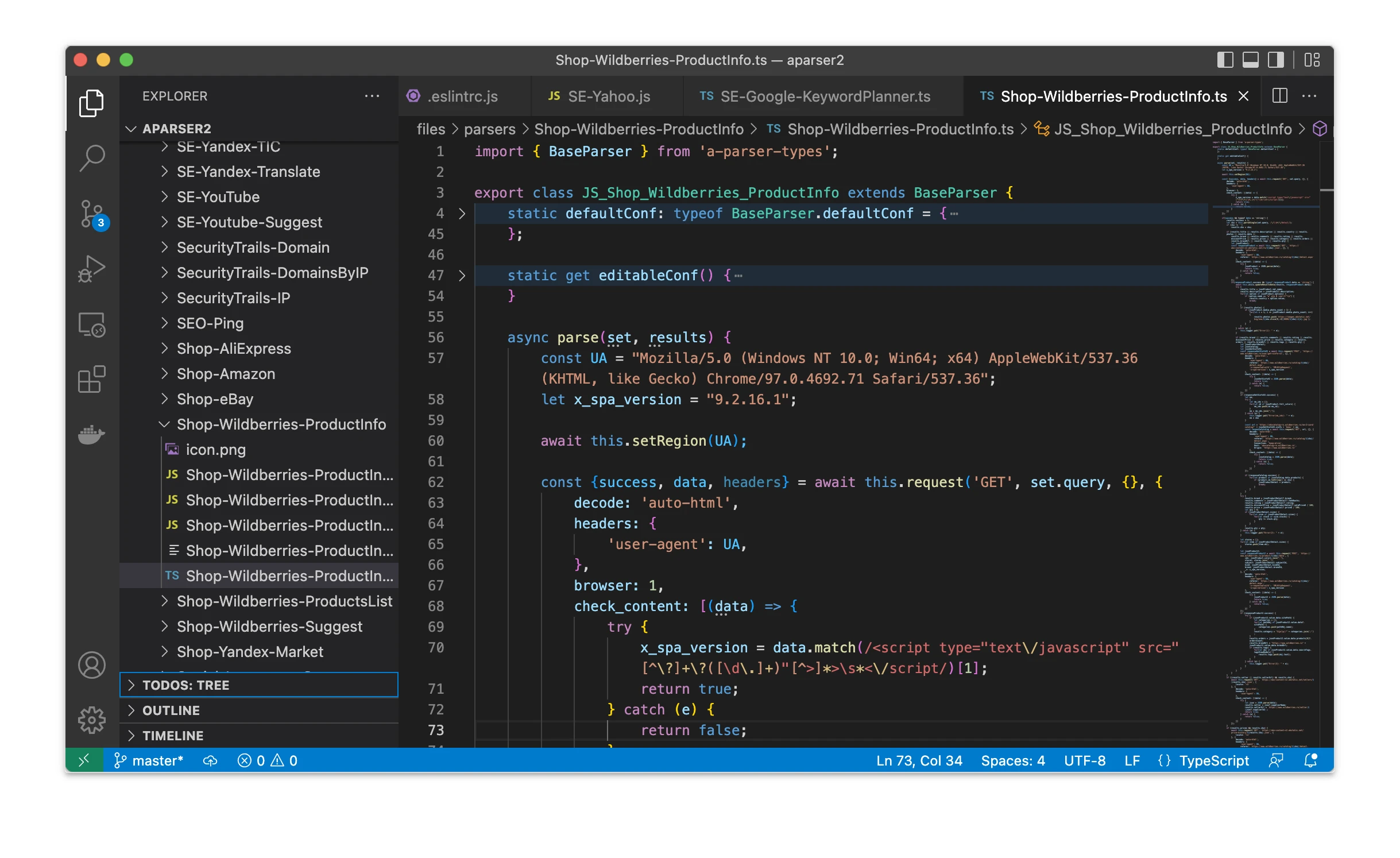 JavaScript Scrapers