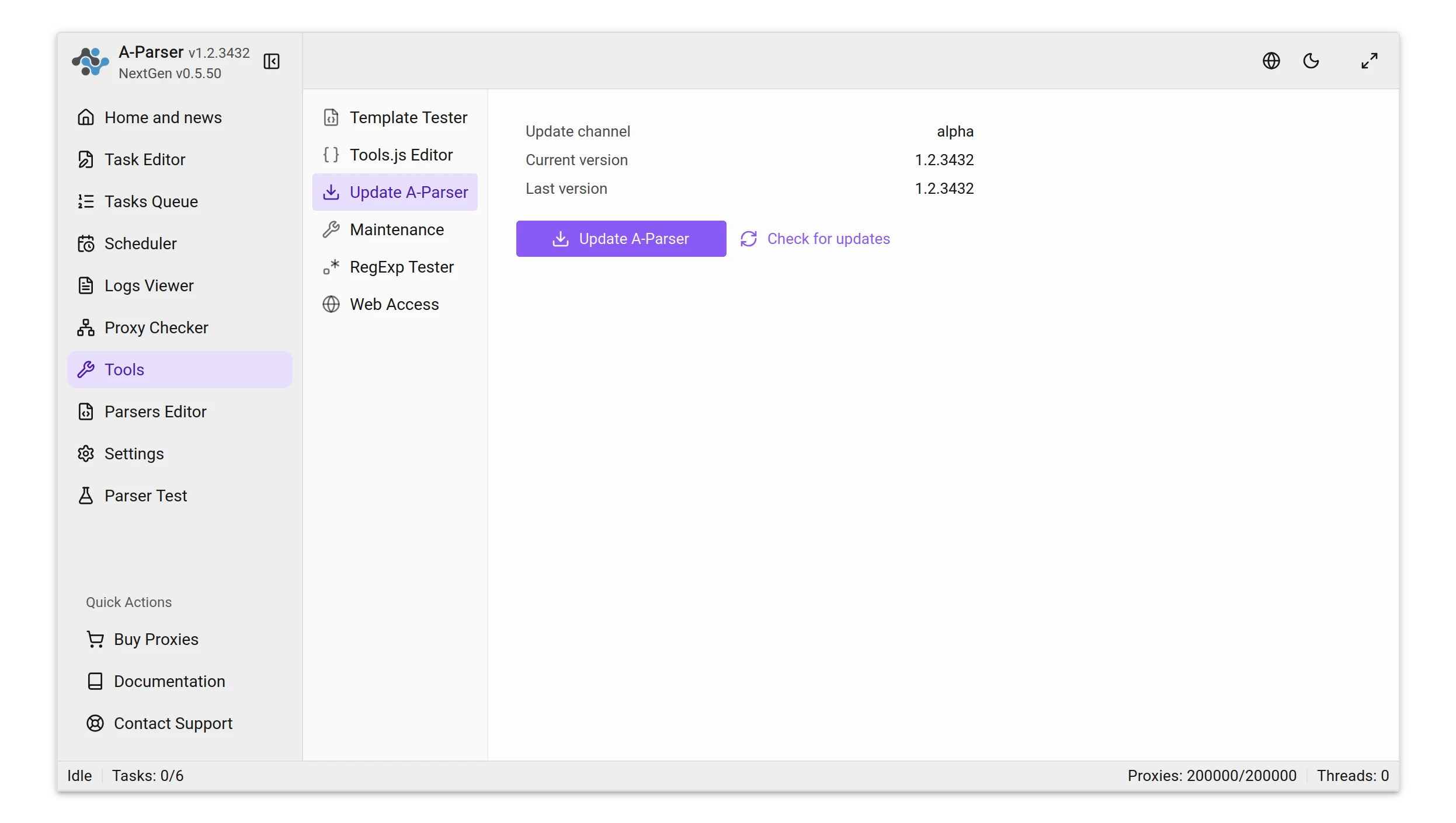 A-Parser Updates